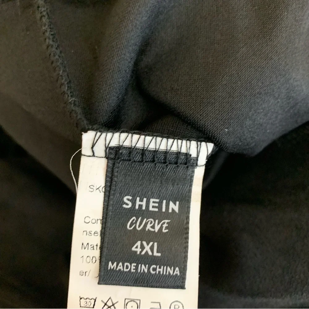 Shein Curve Black Fringe Faux Suede Jacket 4X - Picture 12 of 13